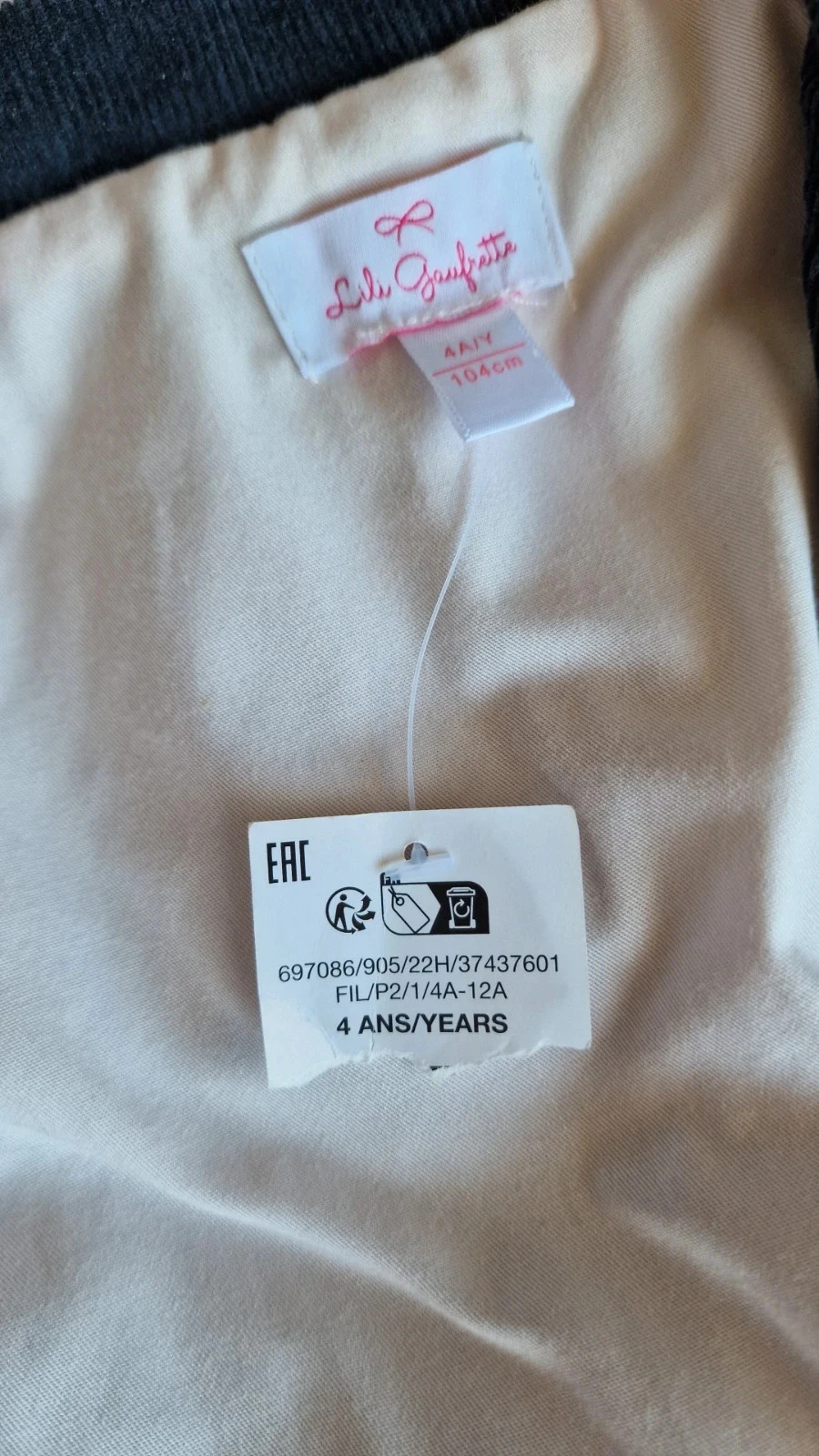 Veste perfecto Lili Gaufrette 4 ans – novo com etiqueta – photo 11